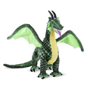Melissa & Doug Giant Glitter Winged Dragon Plush Stuffed Animal #8804